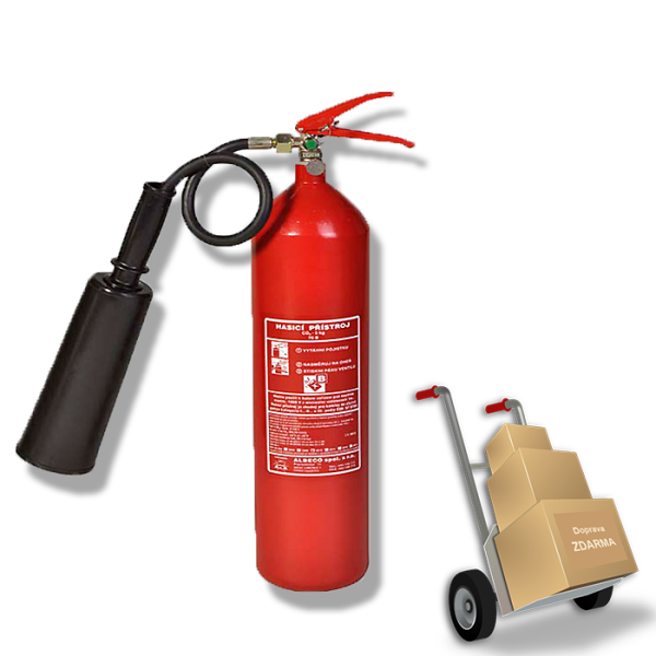Sněhový hasicí přístroj – 5 Kg CO2 ReAl ST EN3