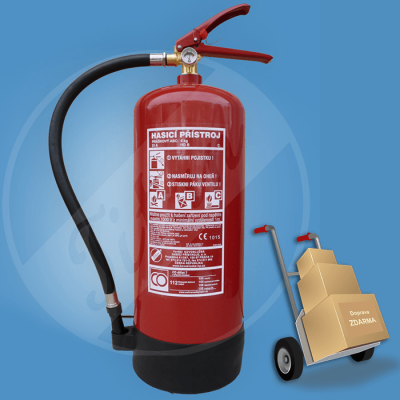 Práškový hasicí přístroj 6 kg - 21A 183B (1)